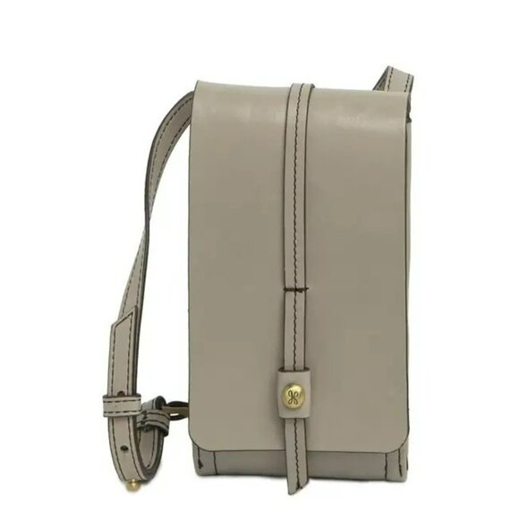 Hobo Purse Womens 7x4x1 Token Cloud Tan Leather Smartphone Crossbody *NWT* - Picture 1 of 1